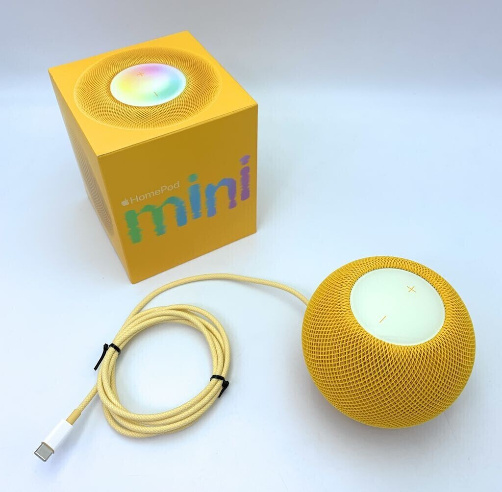 HomePod Mini yellow